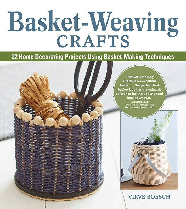 [英文版] basket-weaving crafts 22 step-by-step basket making