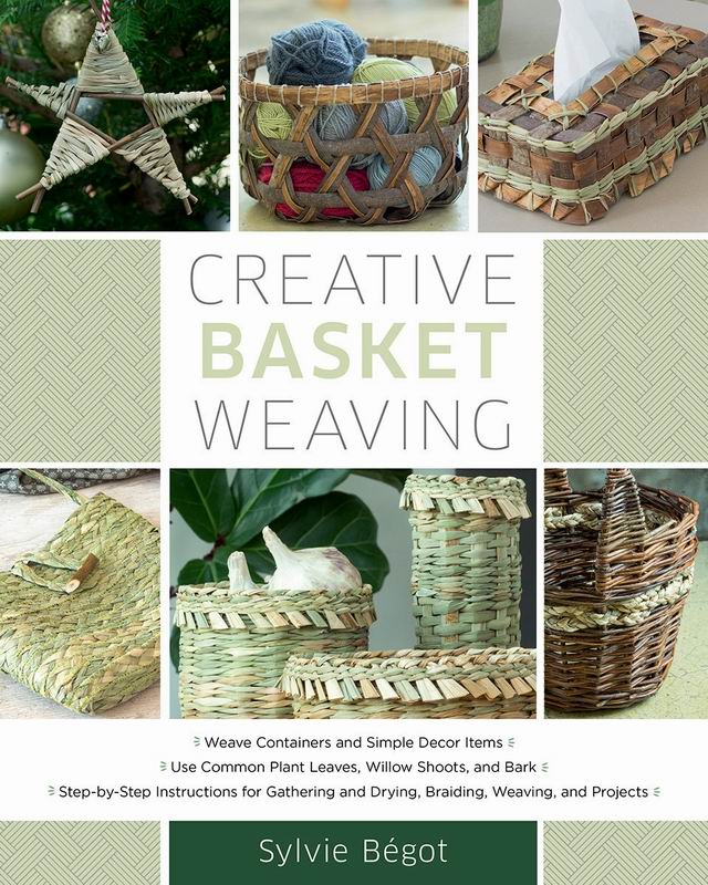 [英文版] creative basket weaving step-by-step instructions for